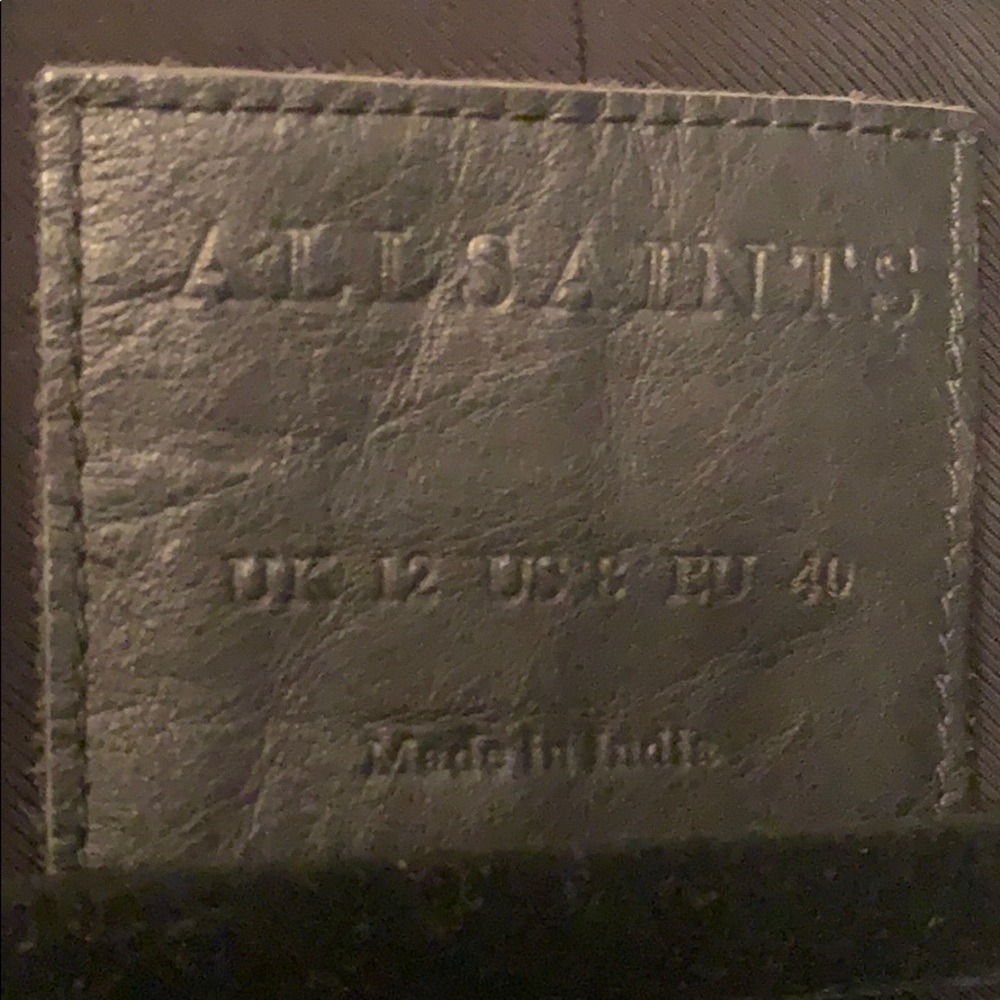 All Saints Leather Jacket - Picture 5 of 7